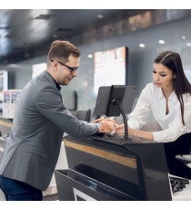 Supporto da tavolo o parete per tablet - TOUGH WALL/TABLE - da 7 a 13 - ruotabile di 360° - Durable