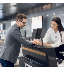 Supporto da tavolo o parete per tablet - TOUGH WALL/TABLE - da 7 a 13 - ruotabile di 360° - Durable