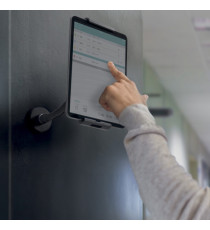 Supporto da tavolo o parete per tablet - TOUGH WALL/TABLE - da 7 a 13 - ruotabile di 360° - Durable