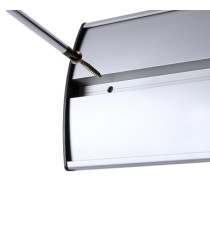 Targa da parete Wayfindig System Curved - A4 - Showdown