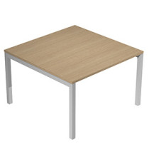 Tavolo riunioni Agorà - 120 x 120 x 74,4 cm - rovere
