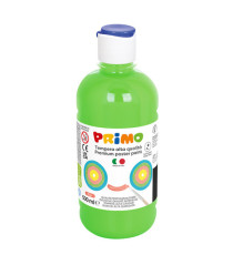 Tempera brillante perlata - 500ml - colori fluo assortiti - Primo - box 6 colori