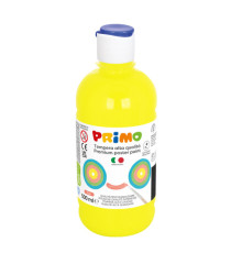 Tempera brillante perlata - 500ml - colori fluo assortiti - Primo - box 6 colori