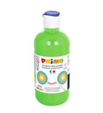 Tempera brillante perlata - 500ml - colori fluo assortiti - Primo - box 6 colori