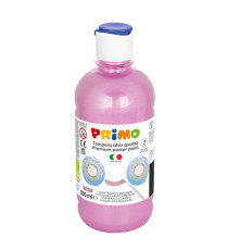 Tempera brillante perlata - 500ml - colori perlati assortiti - Primo - box 6 colori