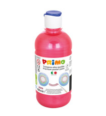Tempera brillante perlata - 500ml - colori perlati assortiti - Primo - box 6 colori