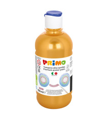 Tempera brillante perlata - 500ml - colori perlati assortiti - Primo - box 6 colori