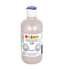 Tempera brillante perlata - 500ml - colori perlati assortiti - Primo - box 6 colori
