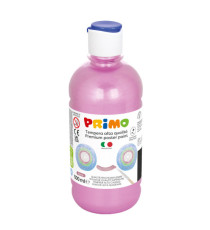 Tempera brillante perlata - 500ml - colori perlati assortiti - Primo - box 6 colori