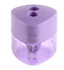 Temperamatite Grip Auto - 2 fori - c/serbatoio - Faber-Castell