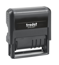 Timbro Printy P4 Dater Eco 4817 Datario + Polinomio - 3,8 mm - autoinchiostrante - Trodat