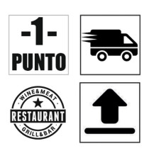 Timbro quadrato 4921 - personalizzabile - 12 x 12 mm - 3 righe - autoinchiostrante - Trodat