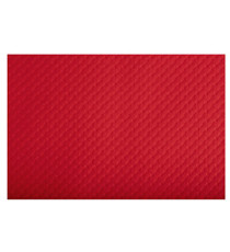 Tovaglietta monouso Tiss Lack - 30 x 40 cm - carta - rosso - Pro Nappe - conf. 500 pezzi