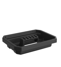 Vassoio per contenitore FABER BOX 15 litri - plastica - nero - 32 x 25 x 7 cm - Terry