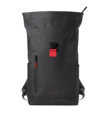 Zaino Roll-top Drop2Go - 30 x 42 x 14 cm - gomma - nero - In Tempo