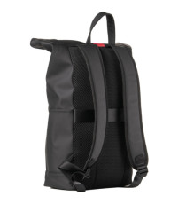 Zaino Roll-top Drop2Go - 30 x 42 x 14 cm - gomma - nero - In Tempo