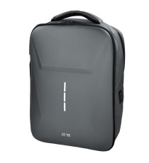 Zaino Titan Big - 15.6 - 30 x 42 x 15 cm - grigio - City Time