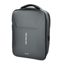 Zaino Titan Big - 15.6 - 30 x 42 x 15 cm - grigio - City Time