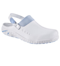 Zoccolo ortopedico Dany - numero 39 - bianco/azzurro - Safety Jogger