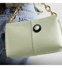 Localizzatore gps Hoco E91B bianco compatibile con Apple Find My tracker compatto e leggerissimo, durata fino a 12 mesi, adesivo