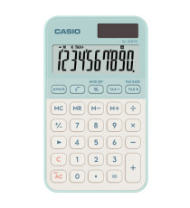 Calcolatrice tascabile SL-310YC - 10 cifre - verde - Casio