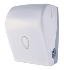 Dispenser asciugamani in rotolo Stileco - autocut - 24 x 24 x 32,5 cm - ABS - bianco - Medial International
