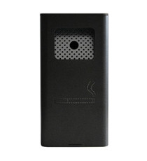 Posacenere murale - acciaio - 17,5 x 10,5 x 34 cm - 2 L - nero - Stilcasa