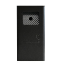 Posacenere murale - acciaio - 17,5 x 10,5 x 34 cm - 2 L - nero - Stilcasa