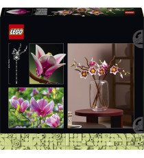 Lego The Botanical Collection - Rametti di magnolia - Lego 11510 5 Magnolie Artificiali Anni 18+ 435pz