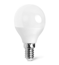 Lampadine led A5 G45 4W attacco E14 340 lumen 3000K luce calda misura D45xH80mm Equivalenza lampada incandescente 31W