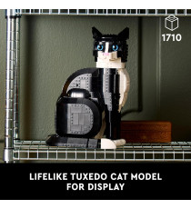 Lego Ideas - Gatto Tuxedo - Lego 21349 snodabile e personalizzabile Anni 18+ 1710pz