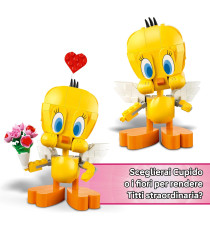 Lego Creator - Titti - Lego 40824 Modello Looney Tunes con Mazzo di Fiori, Cuore, Arco di Cupido Anni 12+ 412pz