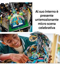 Lego Editions - Pallone da calcio - Lego 43019 all'interno c'è una scena con un micro-stadio Anni 10+ 1498pz