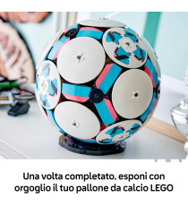Lego Editions - Pallone da calcio - Lego 43019 all'interno c'è una scena con un micro-stadio Anni 10+ 1498pz