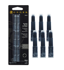 Cartucce inchiostro - nero - Cross  - conf. 6 pezzi