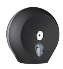 Dispenser carta igienica Ecolored rotolo Mini Jumbo - 27 x 12,8 x 27,3 cm - rotolo diametro 23 cm - vesuvian black - Mar