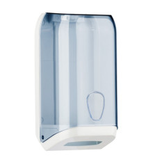 Dispenser carta igienica Prestige - interfogliata - 15,8 x 13 x 30,7 cm - trasparente - Mar Plast