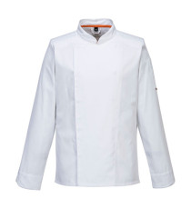 Giacca cuoco MeshAir Pro - maniche lunghe - taglia L - bianco - Portwest