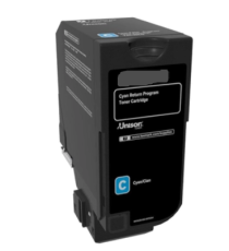 Toner CS531C ciano 75M20C0 toner compatibile per Lexmark CS531, CS632, CX532, CX635 capacità 2.000 pagine