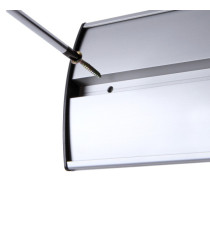 Targa da parete Wayfindig System Curved - A6 - Showdown