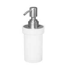 Dispenser sapone - da banco - PVC - bianco - Laminart