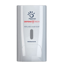 Dispenser sapone Defend Tech - murale- capacità liquido/gel 1 L - Papernet
