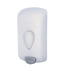 Dispenser sapone Stileco - murale - capacità liquido/gel 1 L - ABS - bianco - Medial