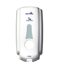 Dispenser sapone T-Small (x ricariche TS800) - capacità 1 L - bianco - Nettuno