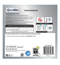 Ammorbidente lavatrice - profumo sensazione seta - 10 L - Coccolino