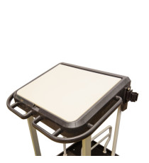 Coperchio portasacco - per carrelli multifunzione UniJ e UniK - antracite - Taxon