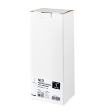 Portascopino Vic - diametro 9,5 cm - altezza 27 cm - acciaio inox - nero satinato - Perfetto