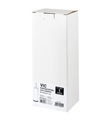 Portascopino Vic - diametro 9,5 cm - altezza 27 cm - acciaio inox - nero satinato - Perfetto