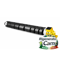 Toner TK8595Y giallo rigenerato CAM di alta qualità, made in Italy 1T0C2GANL0 per Kyocera TASKalfa MZ5001, MZ6001, MZ7001ci