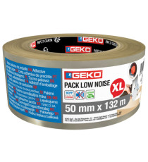 Nastro adesivo - 5 cm x 132 m - PP - silenzioso  - trasparente - Geko